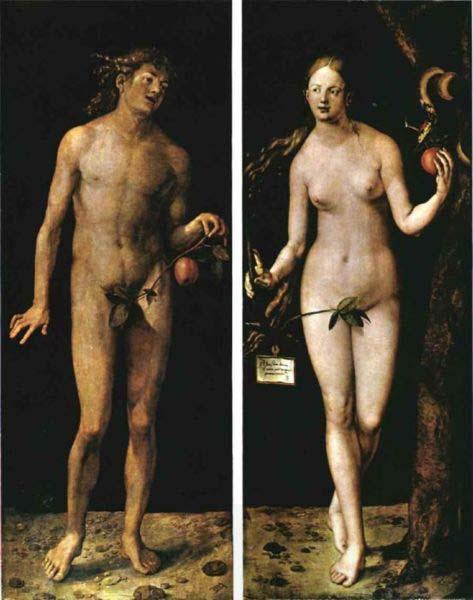 Albrecht Durer Adam and Eve oil painting picture